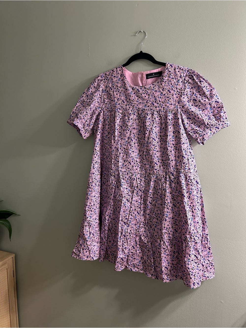 NWOT Pomander Place Tuckernuck Lilac Floral Quinn Dress lined